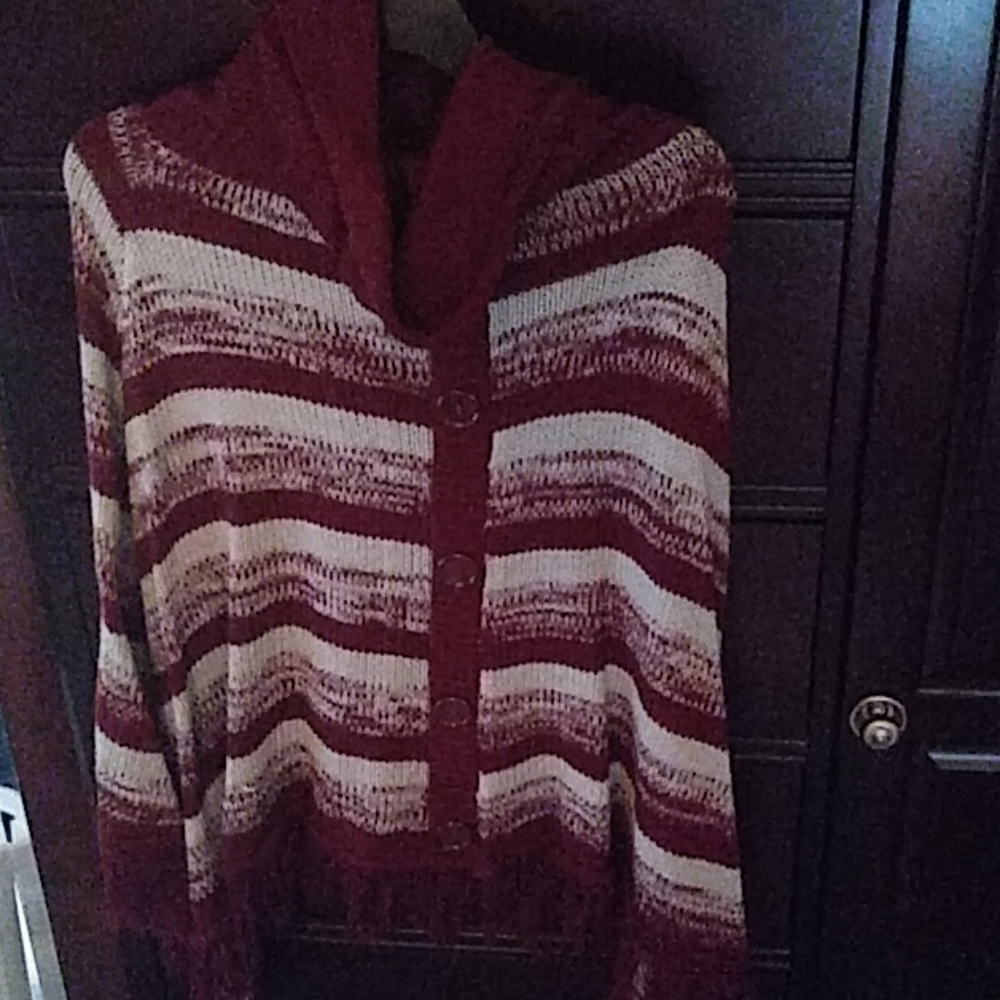 Sweater pullover shaw